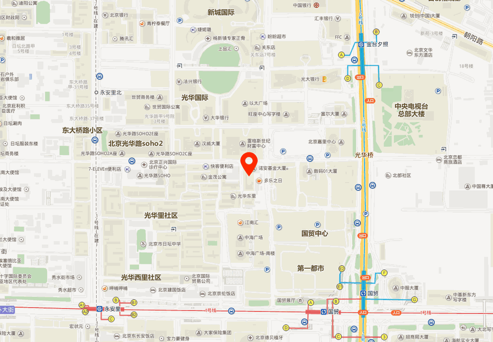 中国中期大厦位置地图